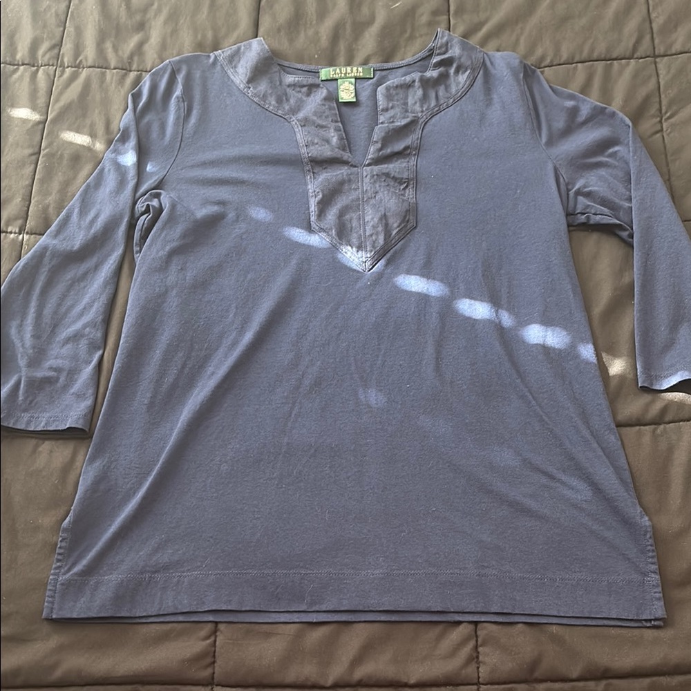 Navy Ralph Lauren Tunic Top M